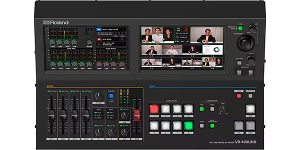 Roland  VR-400UHD ̃^Jn yPANDASTUDIO.TVz
