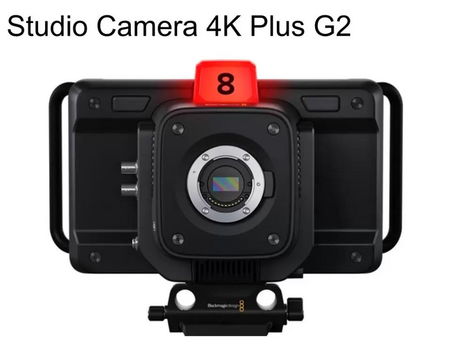 Blackmagic Design Studio Camera 4K Plus G2  ̃^Jn | PANDASTUDIO.TV