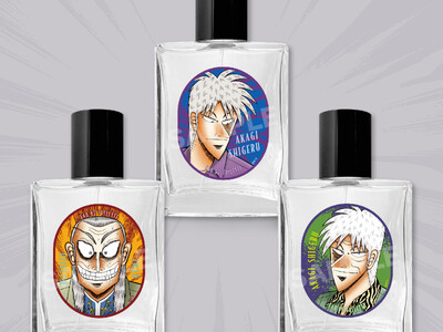 ざわっ…！！アカギと鷲巣の新作香水が登場っ…！