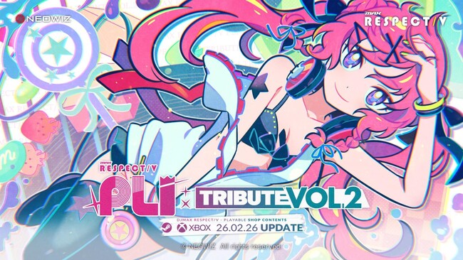 DJMAX RESPECT V』、本日「PLI:TRIBUTE Vol.2」をリリース！：マピオン