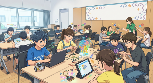 【今年の夏も開催!】小中学生向け「夏休み!無料プログラミング体験教室」