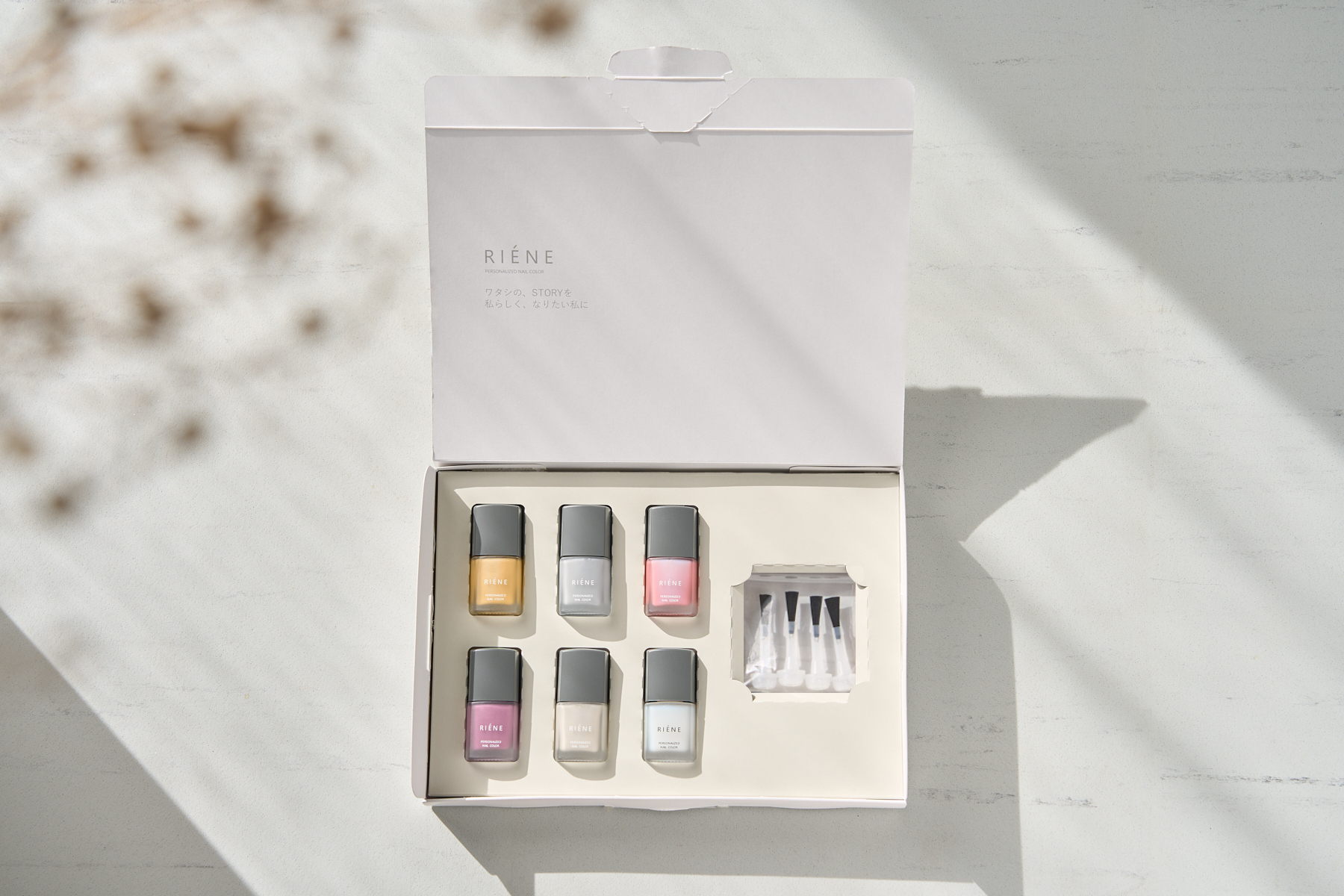パーソナライズネイルサービス『RIENE』 2022年10月18日よりオンラインストア開始
