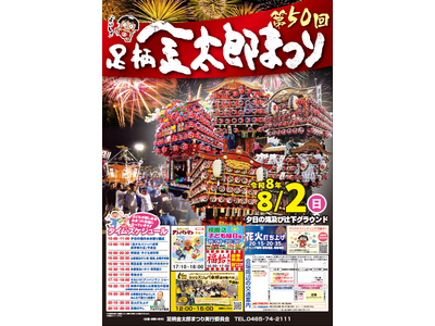 令和8年8月２日（日）　第５０回足柄金太郎まつり