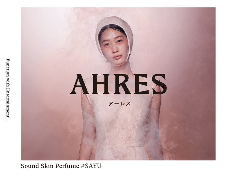 AHRESの人気フレグランスカテゴリーから新作香水「SAYU」が発売！2023年9月13日(水)より阪急うめだ本店のポップアップストアにて先行発売開始！