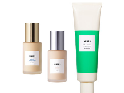 Lifestyle＆Beautyブランド「AHRES」の土壌美容から生まれたベースメイクアップシリーズが4月22日（土）に新登場！