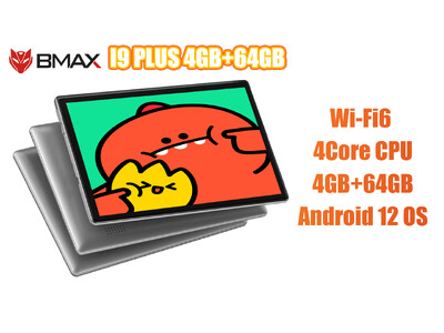 【Amazon Prime会員専用割引】Android 12タブレットの最低価格はわずか10,990円、期間限定、BMAX I9Plus WIFI6 、64GBタブレット発売中！