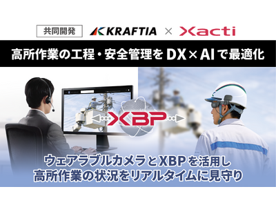 高所作業の工程・安全管理をザクティのXBPで高度化