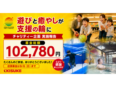 遊びと癒やしが支援の輪にキスケ「24時間テレビ」チャリティー企画実施報告【愛媛県・キスケ株式会社】