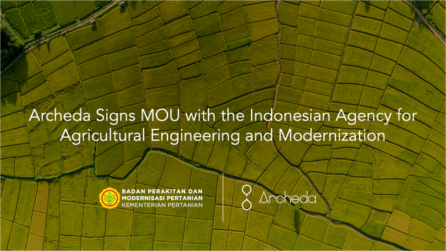 Archeda、インドネシア政府機関と衛星データを利用したモニタリング技術の実装に向けたMOU締結