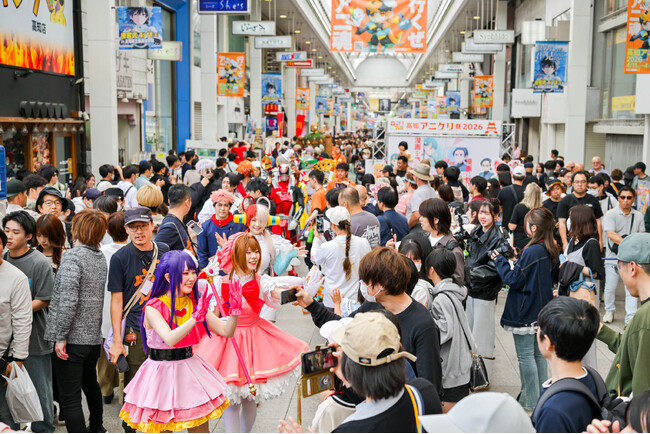 2万7060人来場 高知のまちがアニメ一色に！