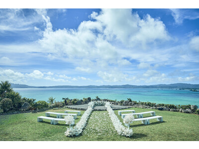 沖縄・古宇利島の海を180度見渡せるガーデンでウェディングが叶う新挙式会場「古宇利島 空と海のガーデン」10月1日（日）挙式開始