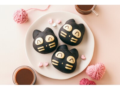 【木村屋總本店】＜新商品＞2月22日“猫の日”にぴったりの動物パン「ねこちゃん」が登場！季節限定あんぱん「酒種 屋久島たんかん」とともに、2月1日より直営店で販売開始。