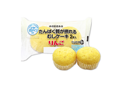 【木村屋總本店】＜新商品＞「たんぱく質が摂れるむしケーキ」に『りんご』が新登場！