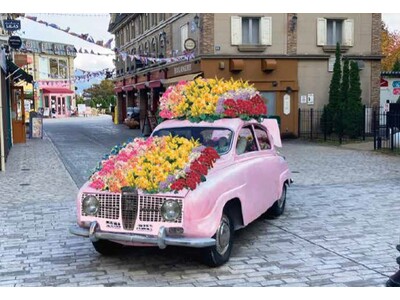 リサとガスパール タウン　10周年フィナーレのテーマは「花×紡ぐ」