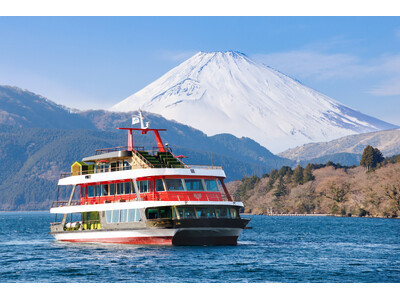 箱根・芦ノ湖 “動く茶室”でお点前体験「箱根遊船 大茶会・テーブル茶道」3月28日(土)、29日(日)開催