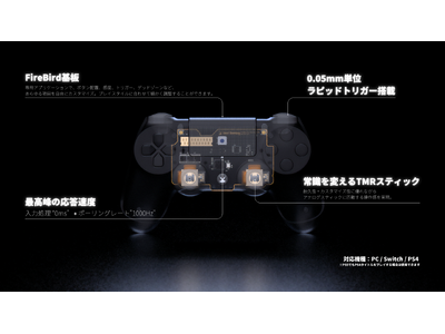 Void Gaming、競技向けコントローラー基板「FireBird」にラピッド