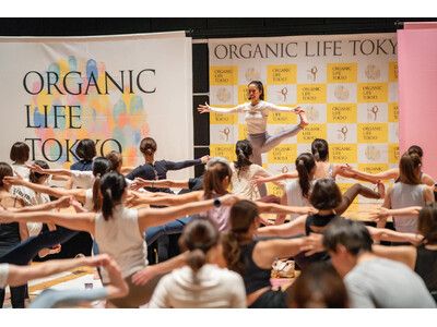 日本最大級ヨガイベント「オーガニックライフTOKYO」開幕1週間前、80名講師・50超ブースの全貌公開