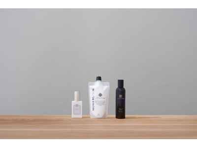 泡立たないクリームシャンプーを販売する「MORE BLOOM」から、女性の髪の悩みをケアする商品ラインナップとして、カラーシャンプーとヘアミストを12月より新発売
