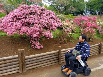 茨城県笠間市で免許不要の近距離モビリティWHILL導入