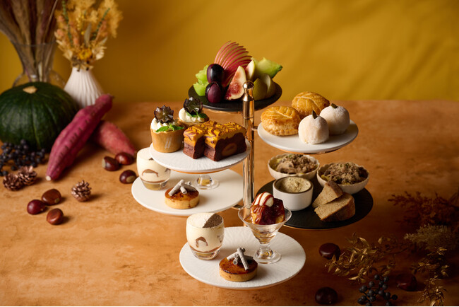 【秋の味覚を堪能するスイーツ＆セイボリー】老舗青果仲卸がプロデュースするレストラン「DEK」で 「実りの秋のアフタヌーンティー ～芋栗かぼちゃ～」を開催（10/2～11/16）