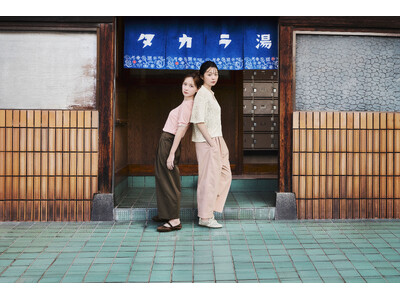 畑芽育さんと莉子さんを起用したWEB CMを公開累計本数1000万本を販売した「バレルレッグパンツ」の春...