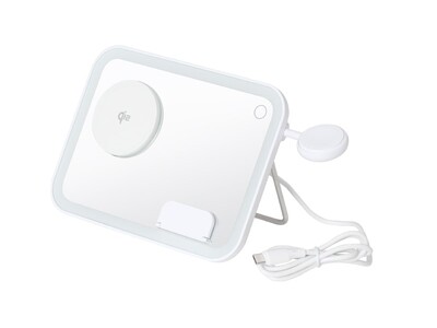 『LEDミラー付き「3in1ワイヤレスチャージャー」』を発売