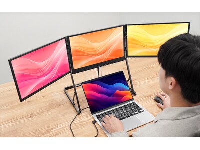 ケーブル1本で一気に4画面。ノートPCが最強のワークステーションに『映像出力がないUSBでも4画面にでき...