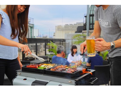 BBQは秋が本格シーズン! 渋谷のルーフトップテラスで秋刀魚など旬な食材を楽しみませんか？