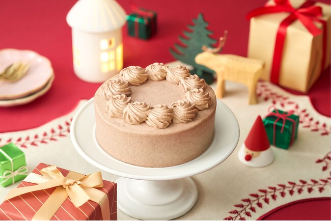 ・卵・乳・小麦不使用※のクリスマスケーキ「本格仕立て 米粉の濃厚チョコケーキ」を10月2日より予約受付開始