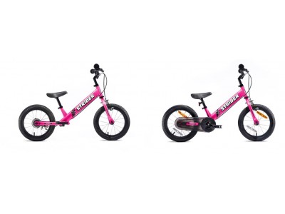 着脱式ペダルで簡単に自転車に乗れるようになる！！「STRIDER 14x」に新色「Fuchsia Pink（フューシャピンク）」が登場！5月下旬より順次発売
