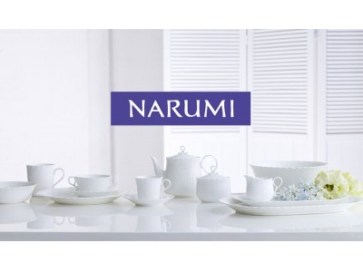 日本で初めて量産化に成功したボーンチャイナのリーディングカンパニー 食器・洋食器の世界ブランド 「NARUMI（ナルミ）」グラッドに登場