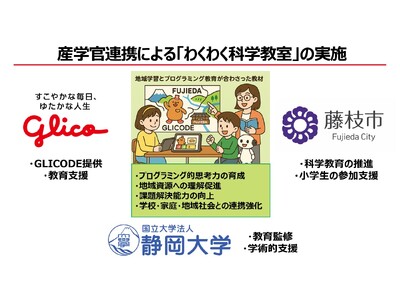 江崎グリコ、静岡大学、藤枝市 小学生向けのプログラミング学習「わくわく科学教室」を開催