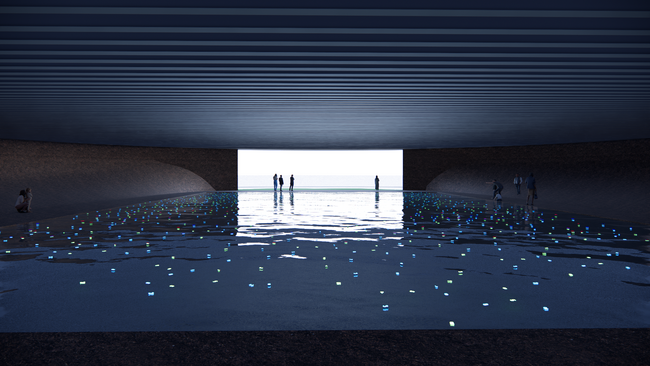 【ブルネロ クチネリ】表参道店アートスペースにて『INCONTRO CON L’ARTISTA -「時の海 - 東北」プロジェクト 現代美術家 宮島達男』を開催
