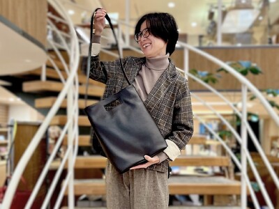 【国産ブランド・豐岡鞄】専門校生がデザイン・企画した「Jumelles -ジュメル- 3WAYトート」が商品化。12月下旬から販売開始。