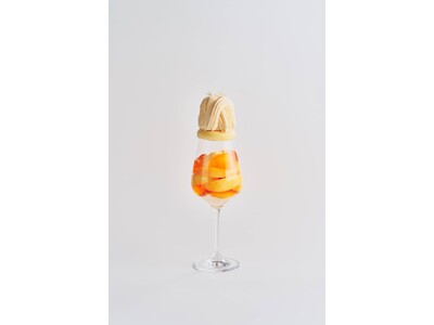 【LE CHOCOLAT DE H】パフェとモンブランを掛け合わせた新感覚の桃パフェとショコラトリーならではの素材を生かしたアイス「グラスメゾン」を8月5より販売！