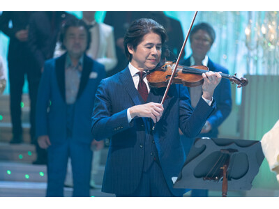 伍代夏子の歌唱に合わせ坪井直樹アナがバイオリン演奏を披露!なんと企画が決まったのは収録前日!?
