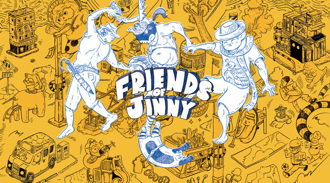 プレスリリース「海外イラストレーターと渋谷地域の人々をつなぐ新アートプロジェクト「Friends of Jinny」」のイメージ画像
