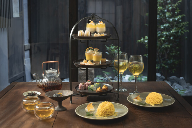 和のアフタヌーンティー専門店「nōn tea ceremony」京都・東山に7月17日オープン
