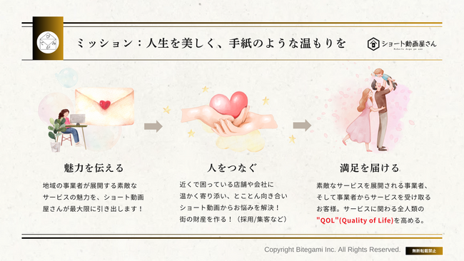 1本2万円台~ショート動画広告制作「ショート動画屋さん」運営の株式会社美手紙、創業以来3期連続で黒字達成