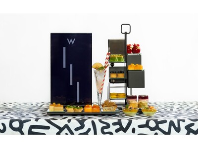 【W大阪】プライド月間にあわせて「中村キース・へリング美術館」とのコラボレーションアフタヌーンティーが登場！レインボーフラッグの6色スイーツと作品からインスパイアされたセイヴォリー