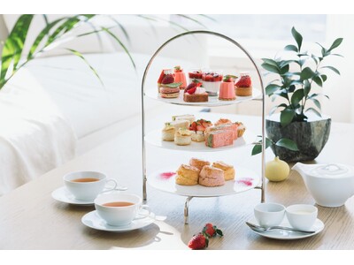 【東京エディション虎ノ門】苺が主役の 「STRAWBERRY EDITION AFTERNOON TEA」を2024年1月10日（火）より提供