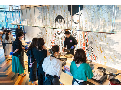 【アロフト東京銀座】『ホテル仕込みのおもてなし料理教室』を「The WAREHOUSE」にて7月より開催