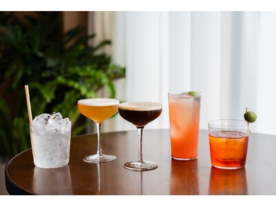 【東京エディション虎ノ門】Lobby Bar シニアバーディレクター自らが焼酎蔵を訪れ創作した「MIYAZAKI Shochu Cocktails」を展開