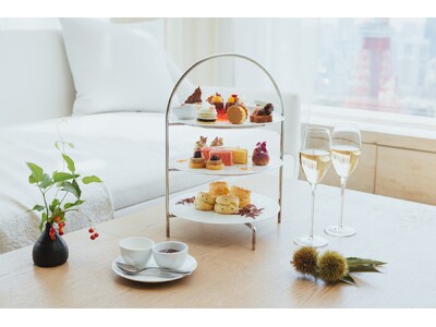 【東京エディション虎ノ門】秋の味覚をふんだんに使った「Autumn EDITION Afternoon Tea」を2024年9月18日より提供