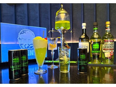 【アロフト大阪堂島】「Absente Heaven」限定コラボ開催中　ノンアル＆アルコールカクテル、フードペアリング、週末DJイベントを9月30日まで開催