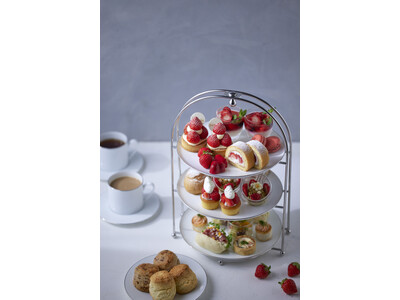 【ウェスティンホテル東京】旬の苺を贅沢につかったひと品ごとに異なる魅力たっぷり 「ストロベリー アフタヌーンティー 2026」