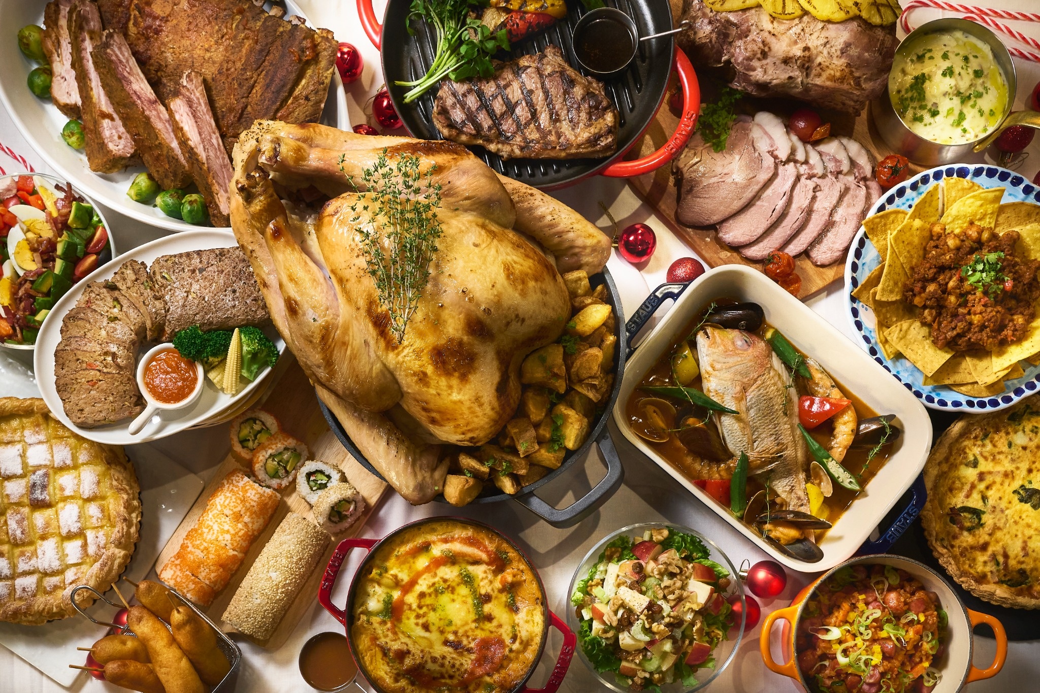 アロフト大阪堂島「アメリカンクリスマスディナービュッフェ」開催！