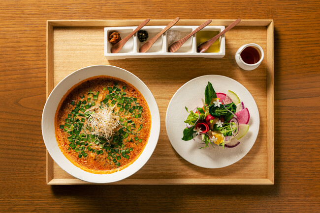 【ザ・リッツ・カールトン日光】「AFURI共作 日光 豆乳担々麺」12…