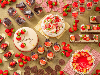 【シェラトングランドホテル広島】～甘酸っぱい苺と濃厚チョコレートが織りなす、ご褒美スイーツの競演～スイーツブッフェ「ストロベリー with チョコレート」開催