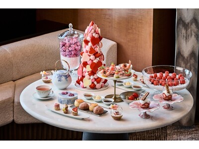 【ザ・リッツ・カールトン東京】ハートやいちごを贅沢に使用した限定アフタヌーンティーや、バレンタインギフトにぴったりなチョコレート、これから旬を迎える食材、トマトをふんだんに使用したメニューの提供を開始